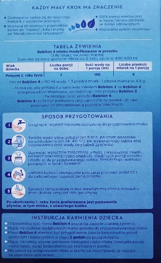 MODIFIKUOTAS PIENAS BEBILON 4 ADVANCE PRONUTA JUNIOR po 2 metų 1000g
