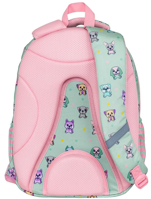 Mokyklinė kuprinė AstraBag „Puppie’s World“ AB330, 27 l, 4–8 klasių mergaitėms