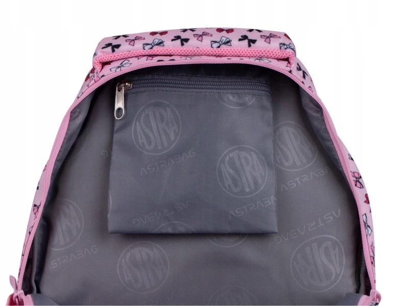 Mokyklinė kuprinė Astrabag Sweet Dog, 20 L, rožinė