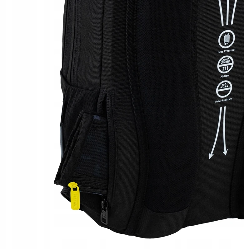 Mokyklinė kuprinė berniukams Kite Dc25-2587m juoda, 17l