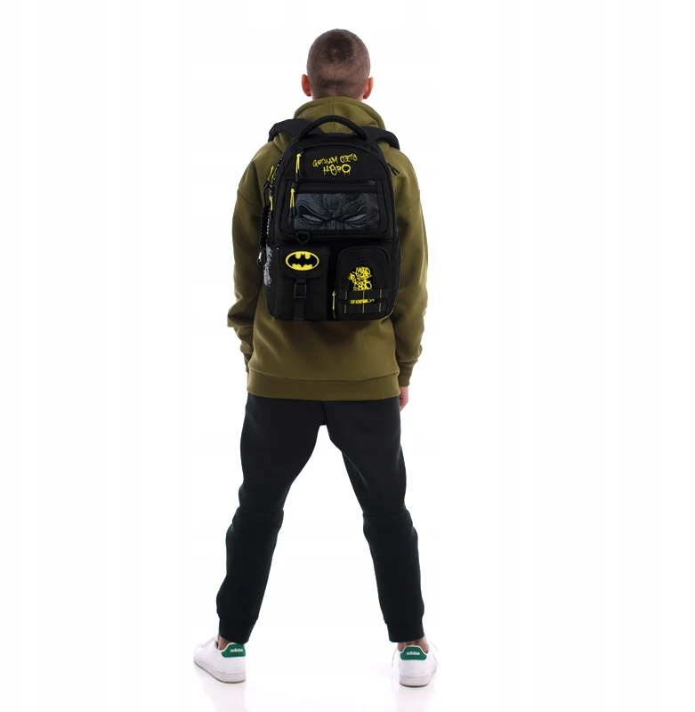 Mokyklinė kuprinė berniukams Kite Dc25-2587m juoda, 17l