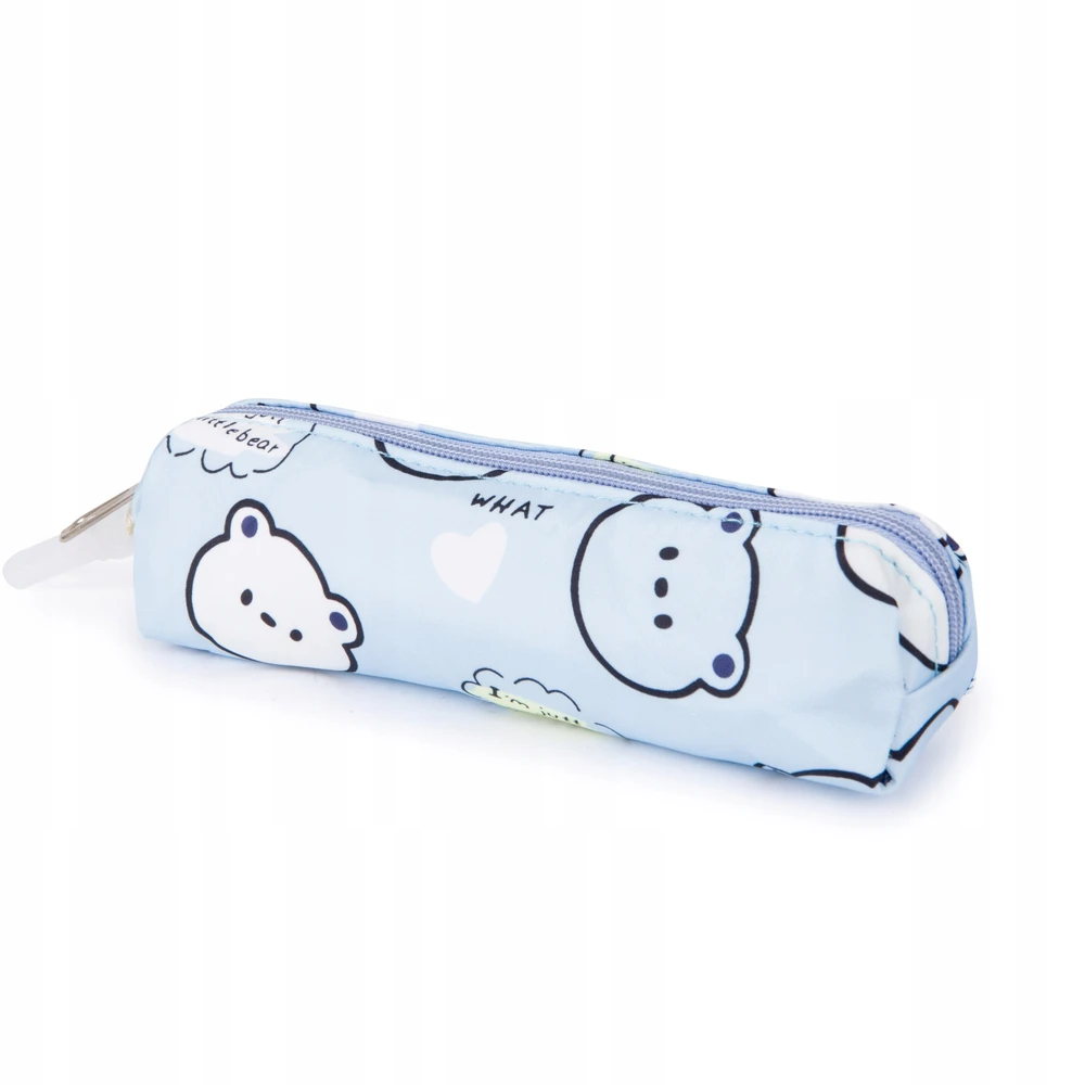 Mokyklinė kuprinė „Bivacc Teddy“ su pieštukine ir rankine per petį, 22 l, mėlyna