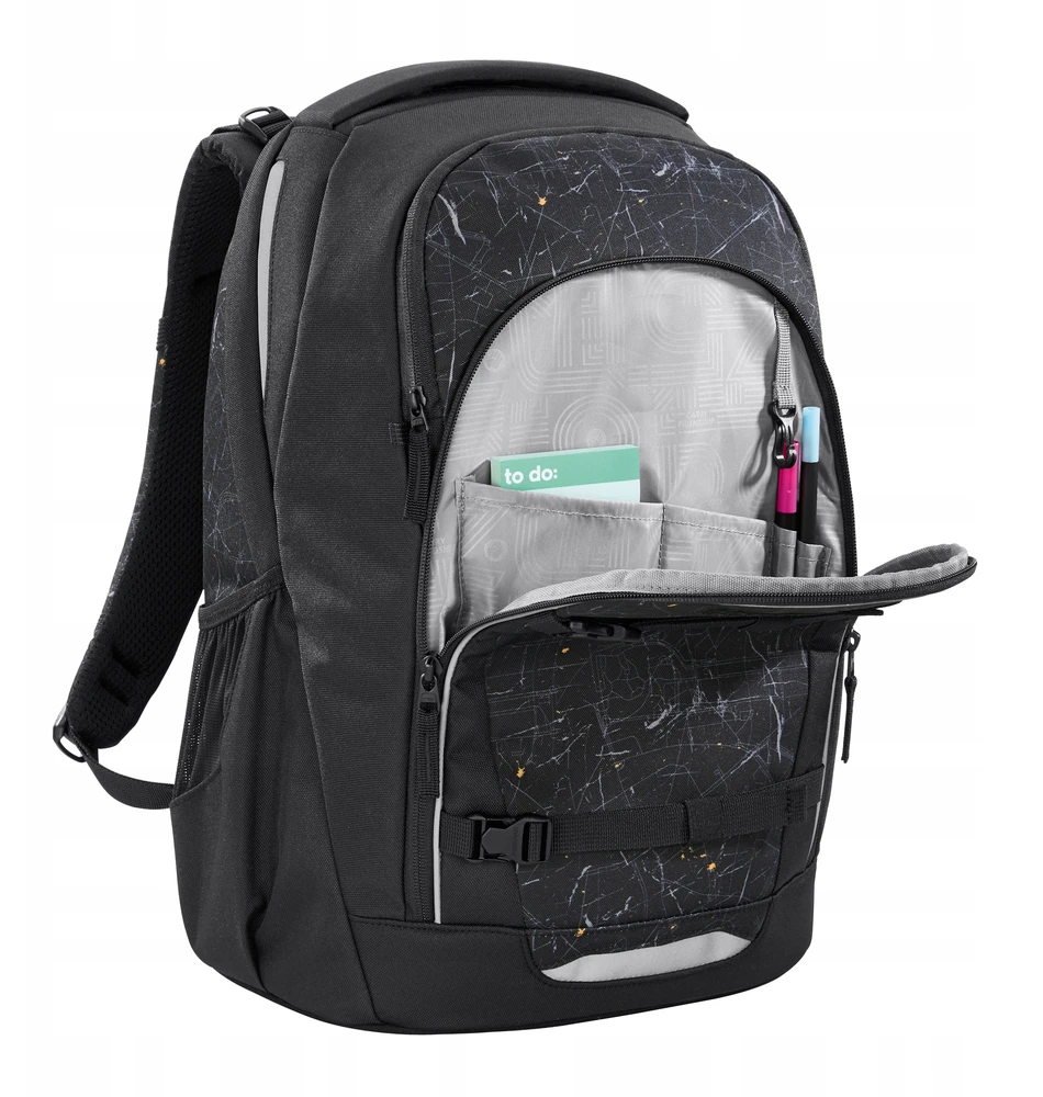Hama Mokyklinė kuprinė - COOCAZOO - Kiekviena mokyklinė kuprinė - Juoda - Ergonomiška - Lengva