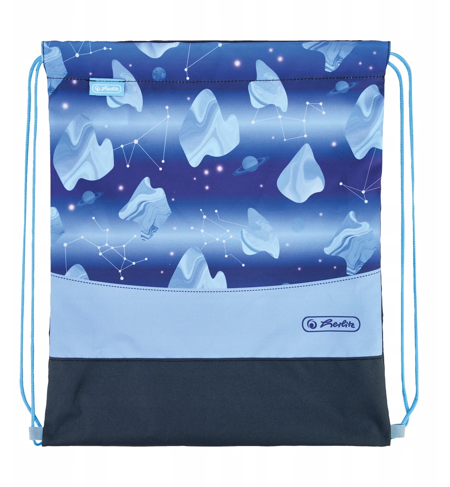 Mokyklinė kuprinė Herlitz Loop Cosmic Explorer su priedais, mėlyna