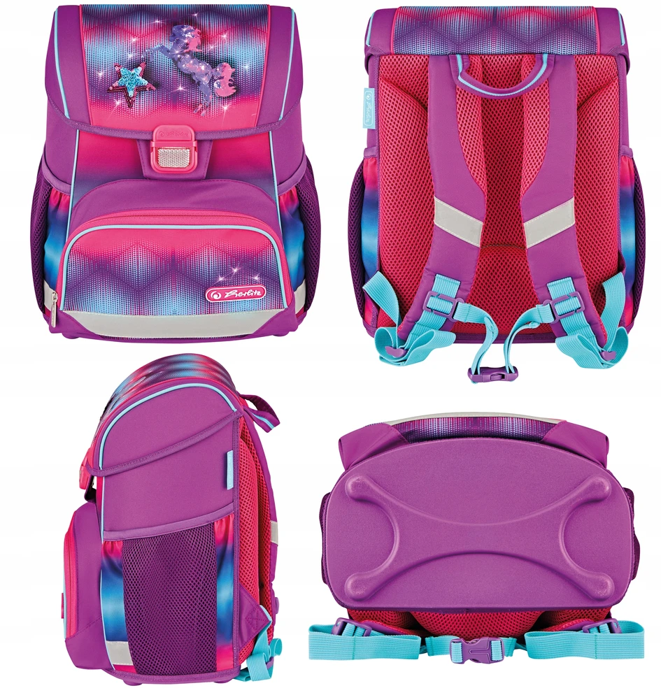 Kuprinė Herlitz 50043705, rožinė/violetinė
