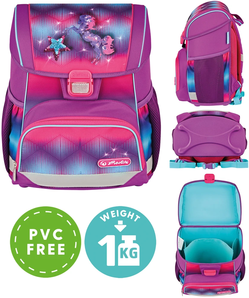 Kuprinė Herlitz 50043705, rožinė/violetinė