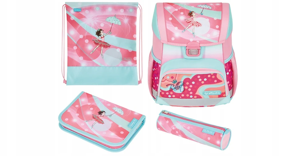 Mokyklinė kuprinė Herlitz Loop Plus Ballet Love, 16 l