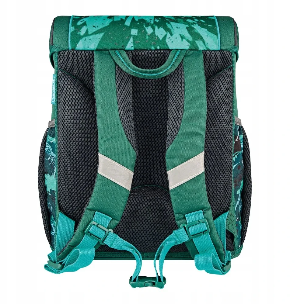 Mokyklinė kuprinė Herlitz Loop Žalias Rex, 16 l