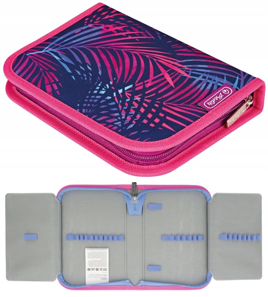 Herlitz Kuprinė pradinukams ULTRA LIGHT PLUS Tropical Chill su priedais