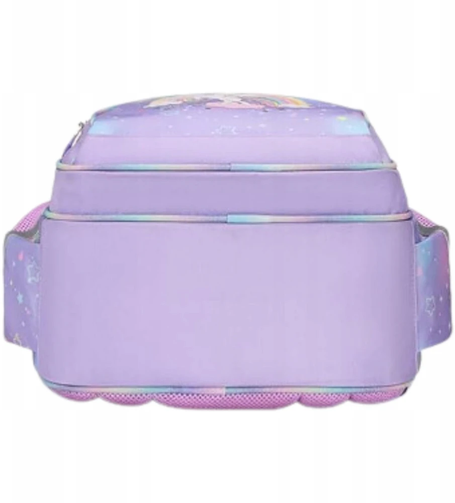 Mokyklinė kuprinė mergaitėms Imiti su undinėlės motyvu, 17 l, violetinė