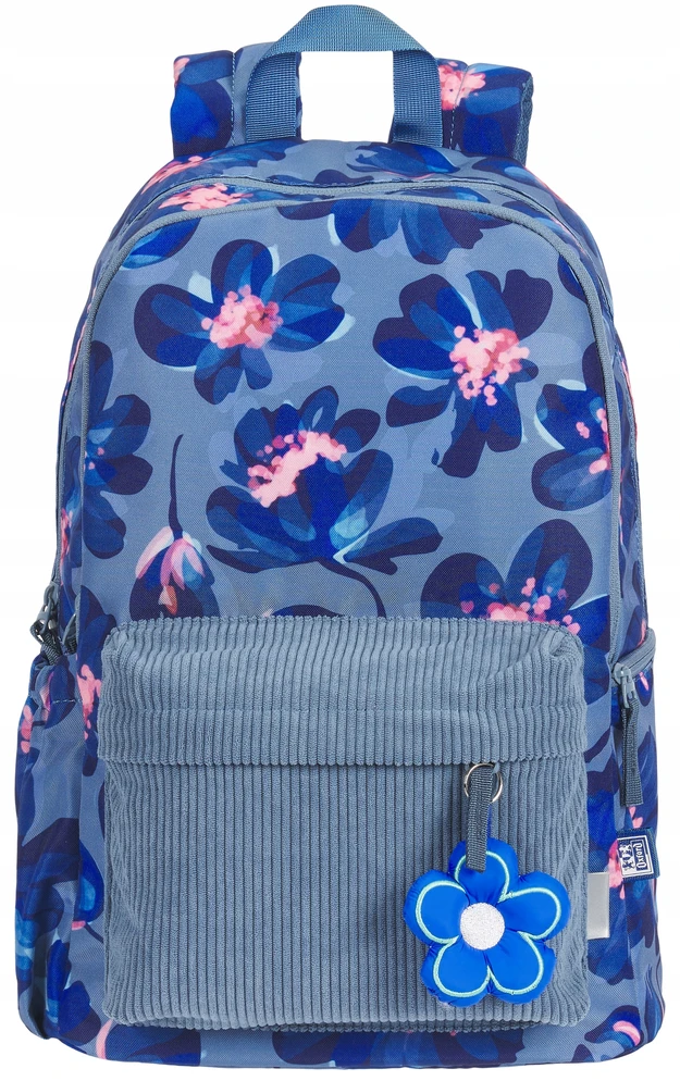 Mokyklinė kuprinė Oxford Bloom, mėlyna, 26l