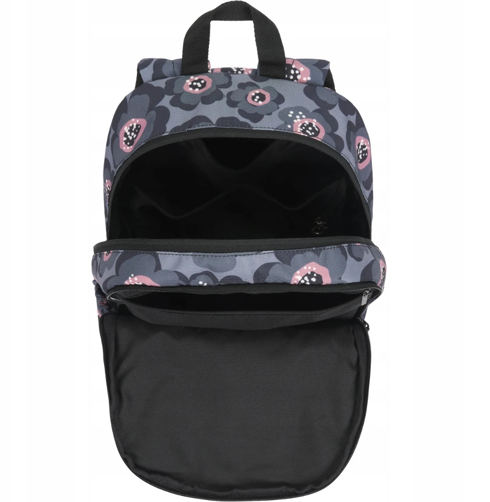Mokyklinė kuprinė Oxford Bloom, pilka, 26l