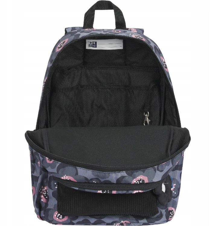 Mokyklinė kuprinė Oxford Bloom, pilka, 26l