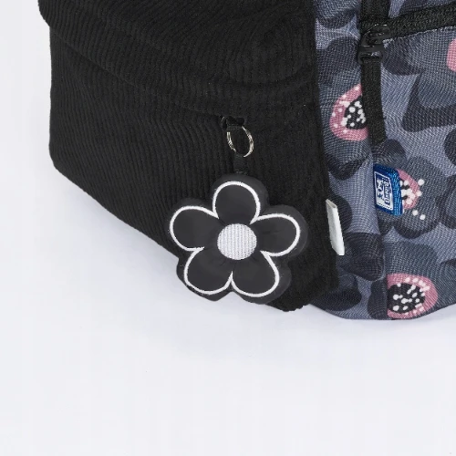 Mokyklinė kuprinė Oxford Bloom, pilka, 26l
