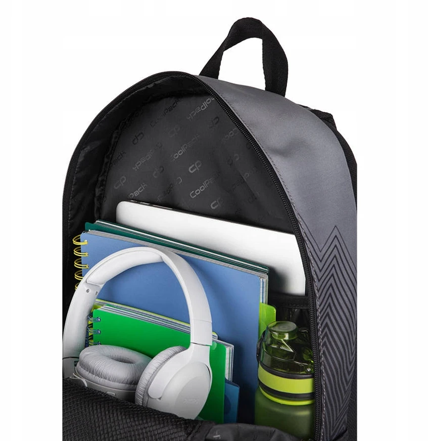 MOKYKLINĖ KUPRINĖ PILKA COOLPACK COOL PACK POVEIKIS 4-6 KLASĖS BERNIUKUI 5 XL