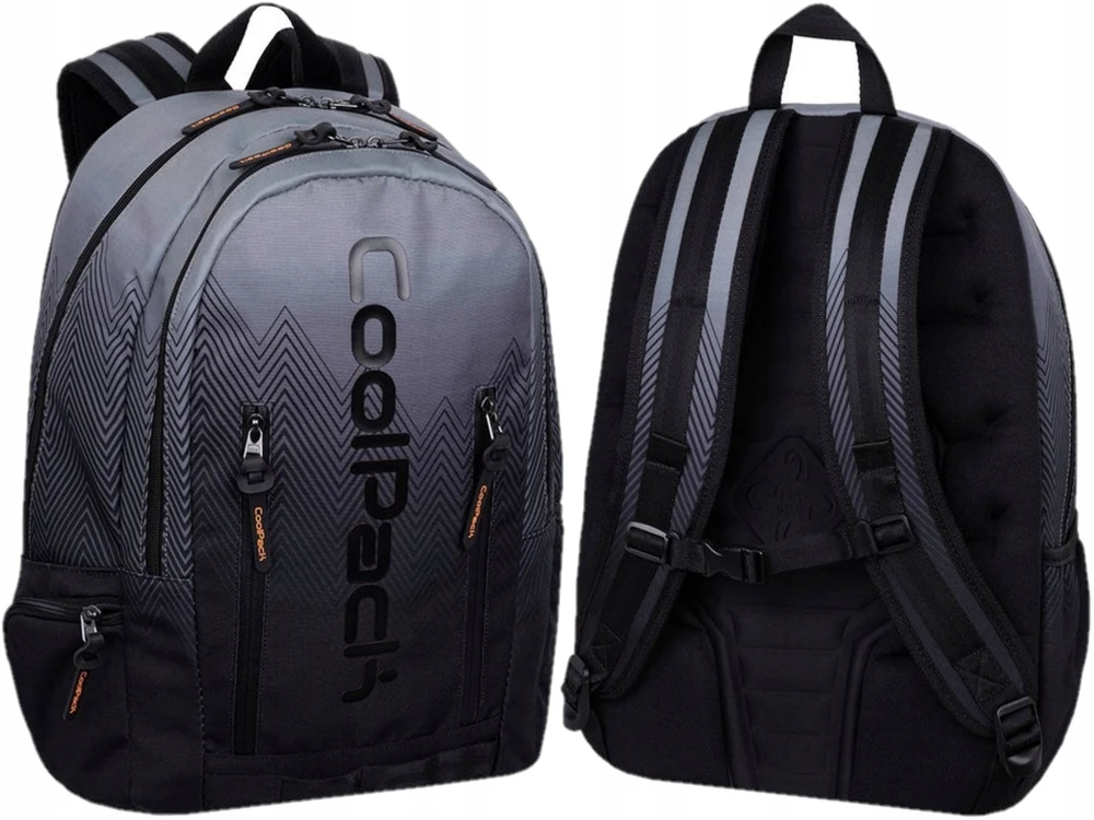 MOKYKLINĖ KUPRINĖ PILKA COOLPACK COOL PACK POVEIKIS 4-6 KLASĖS BERNIUKUI 5 XL