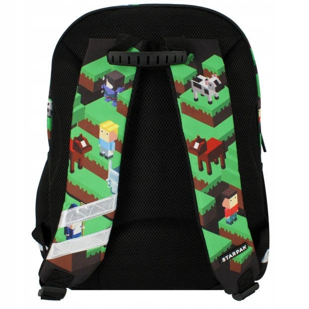 Mokyklinė kuprinė Starpak Pixel Game Diagonal