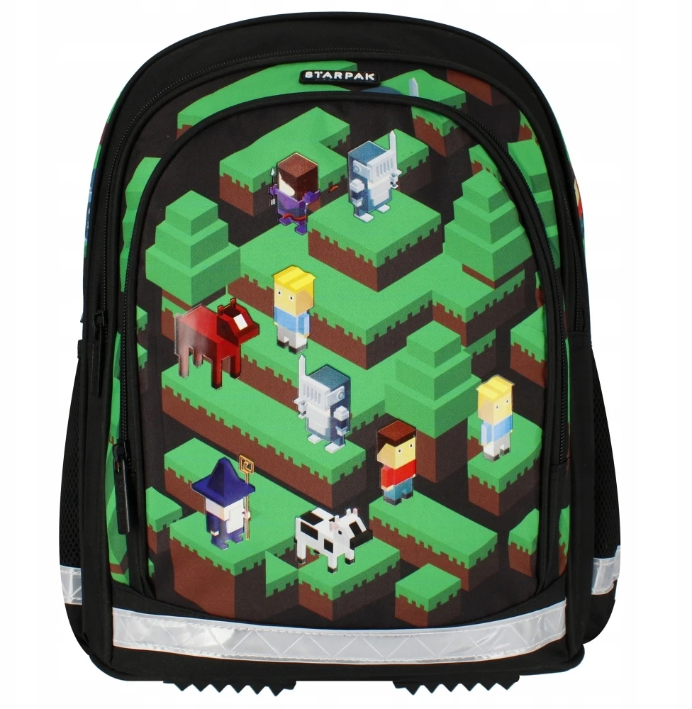 Mokyklinė kuprinė Starpak Pixel Game Diagonal