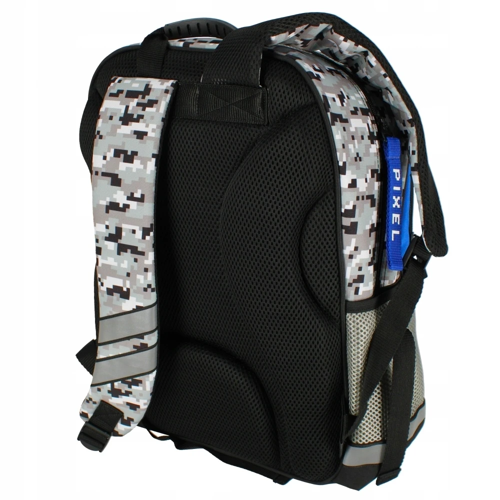 Mokyklinė kuprinė Starpak Pixel Pilkas 527188