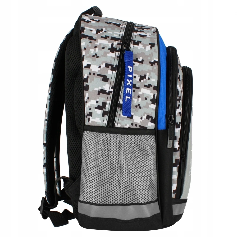 Mokyklinė kuprinė Starpak Pixel Pilkas 527188
