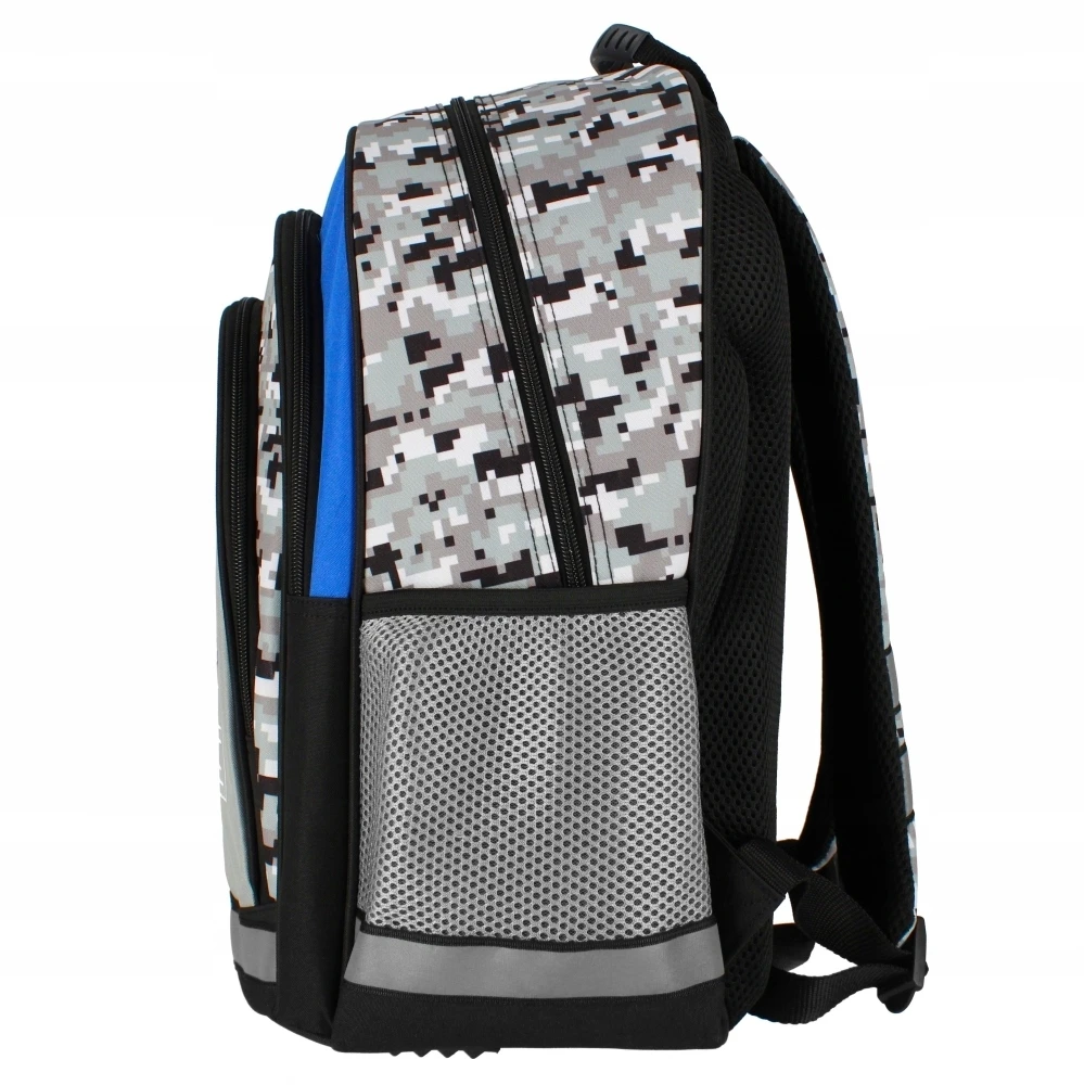 Mokyklinė kuprinė Starpak Pixel Pilkas 527188