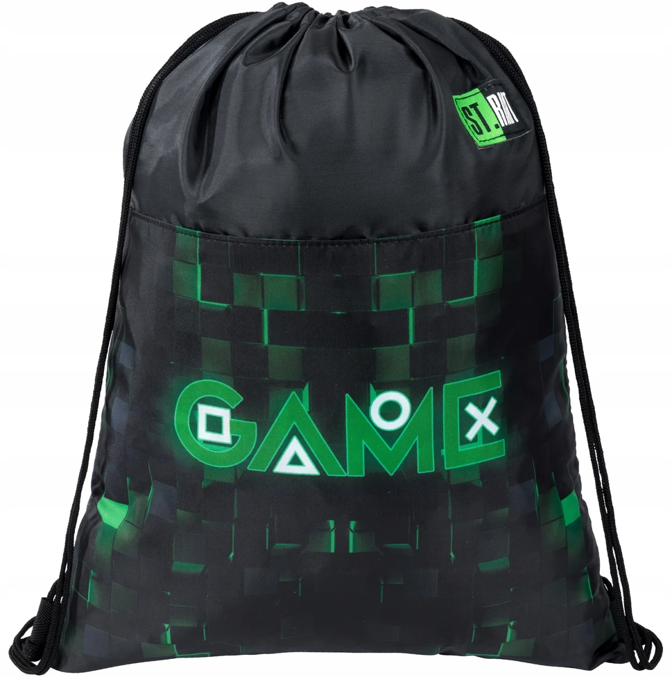 Mokyklinė kuprinė St.Right Dark Game BP04, 26L