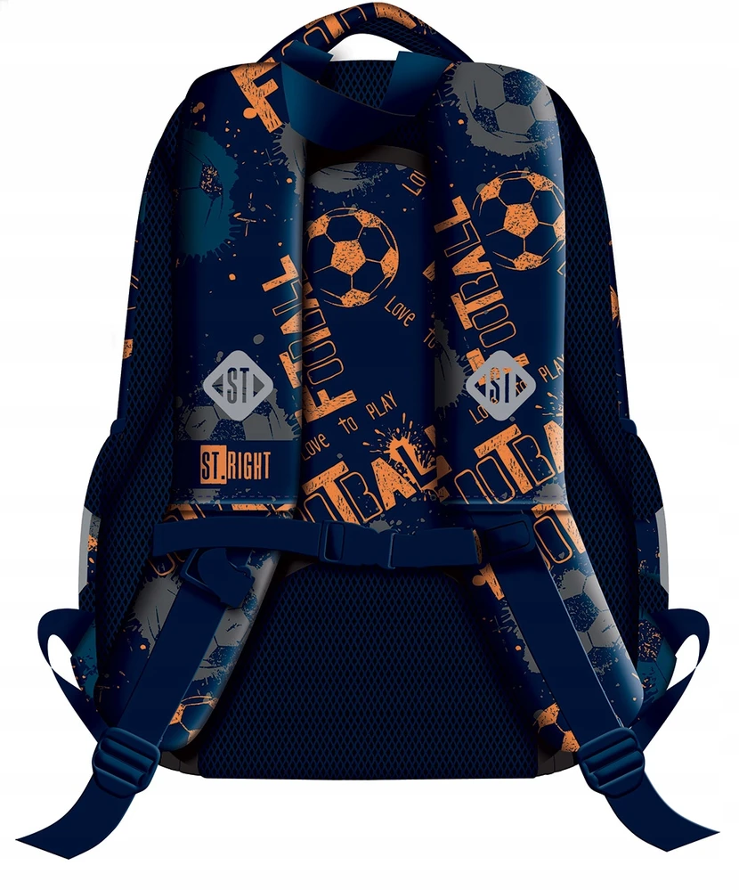Mokyklinė kuprinė St.Right Soccer Balls BP-26, 20L