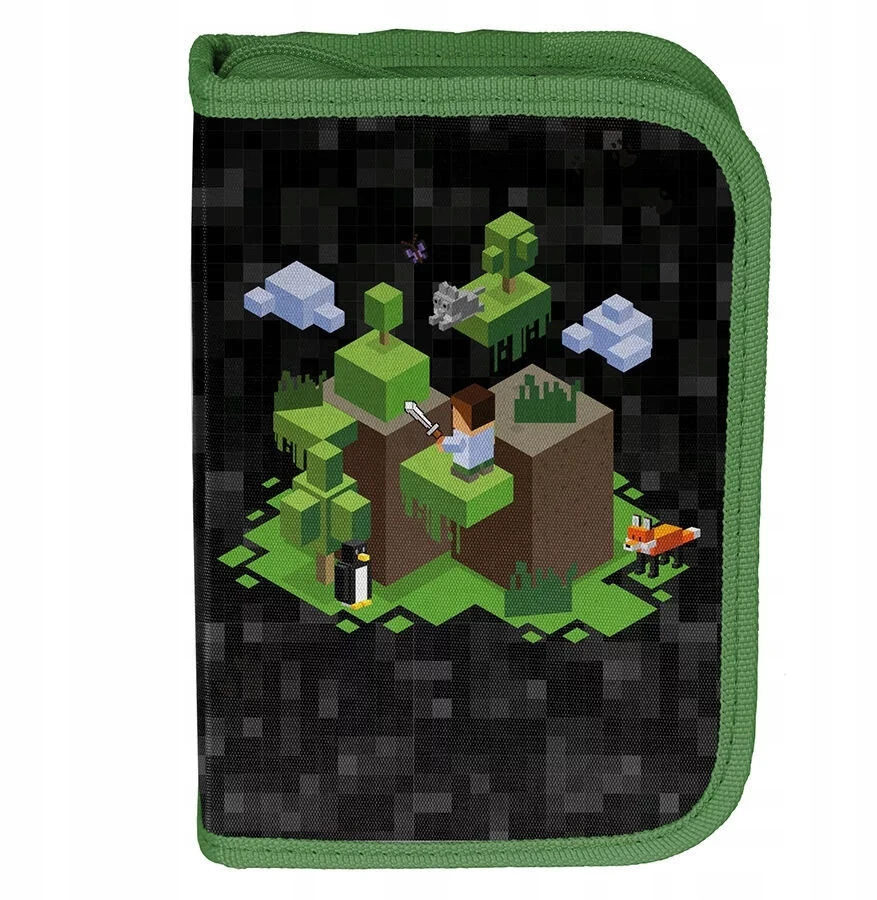 Mokyklinė Minecraft Pixel kuprinė vaikams pradinukams 5-viename Paso