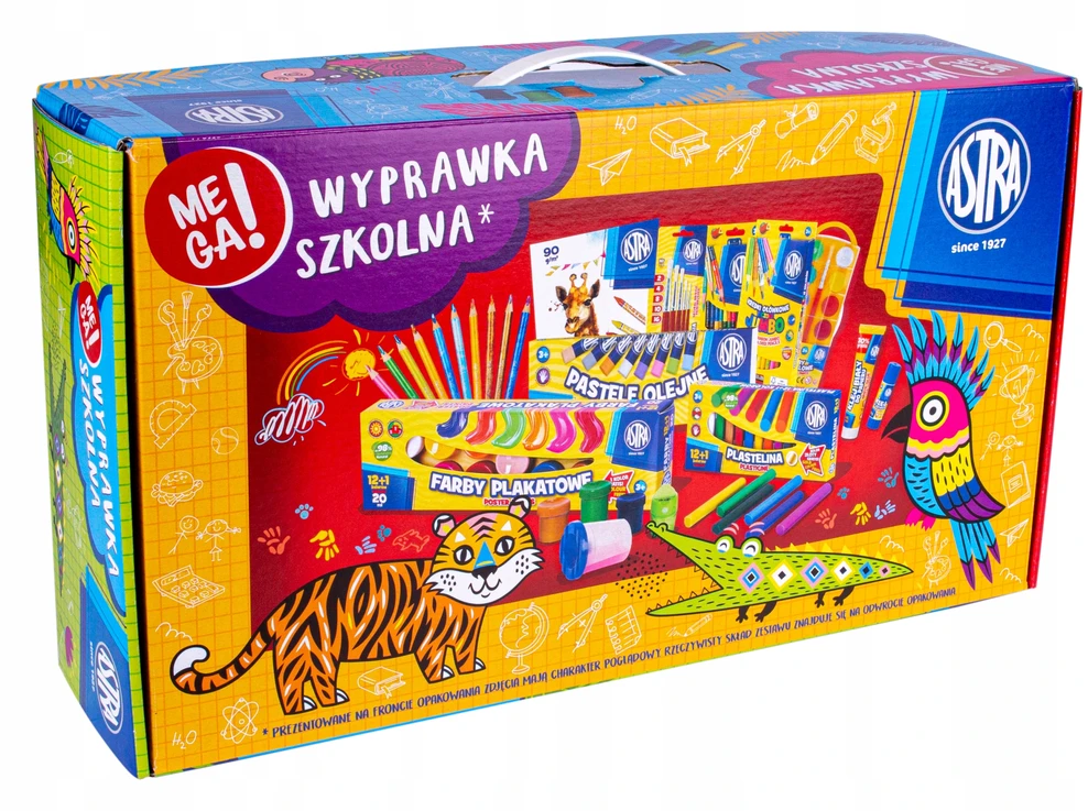 Mokyklinė rinkinys Astra Dogs L, 21 elementas