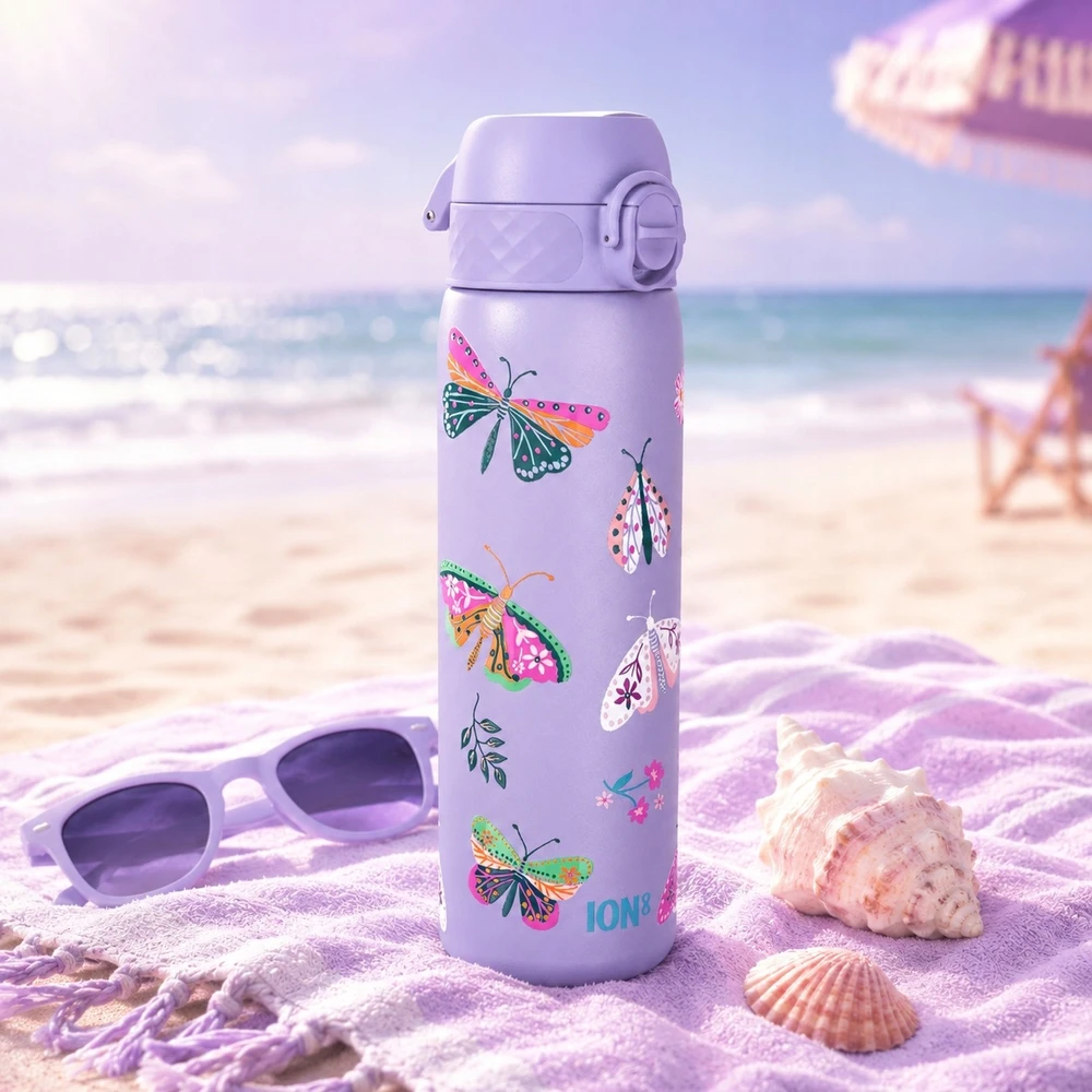 MOKYKLINĖS TERMAS VAIKAMS ARBATOS BUTELIUI BUTELIUS PLIENAS ION8 0,5L 500 ml
