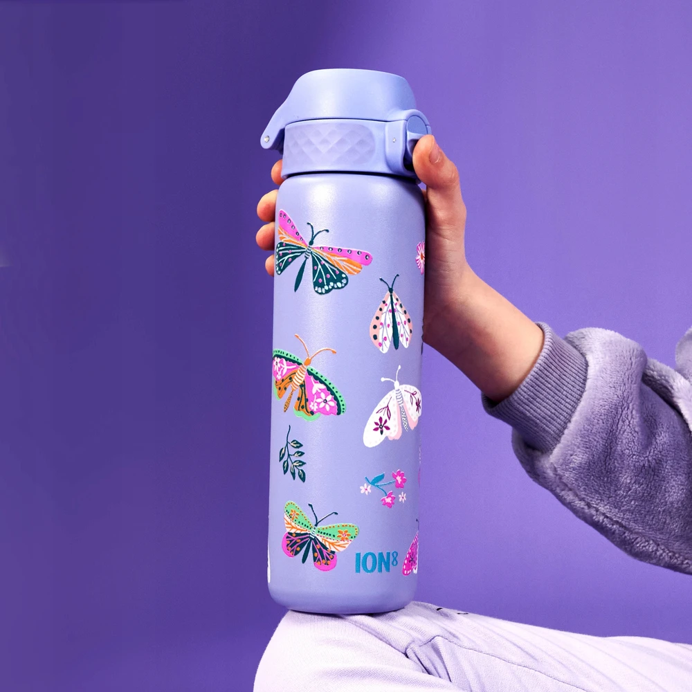MOKYKLINĖS TERMAS VAIKAMS ARBATOS BUTELIUI BUTELIUS PLIENAS ION8 0,5L 500 ml