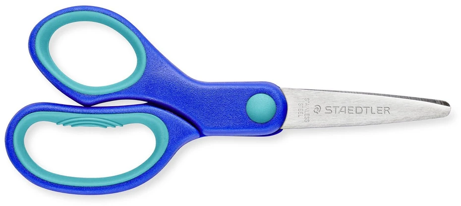 Mokyklinės žirklės kairiarankiams Staedtler Noris Club, 14 cm