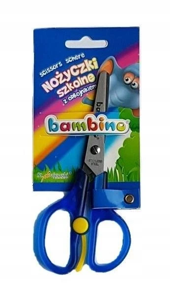 Mokyklinės žirklės su buferiu BAMBINO - ST-MAJEWSKI
