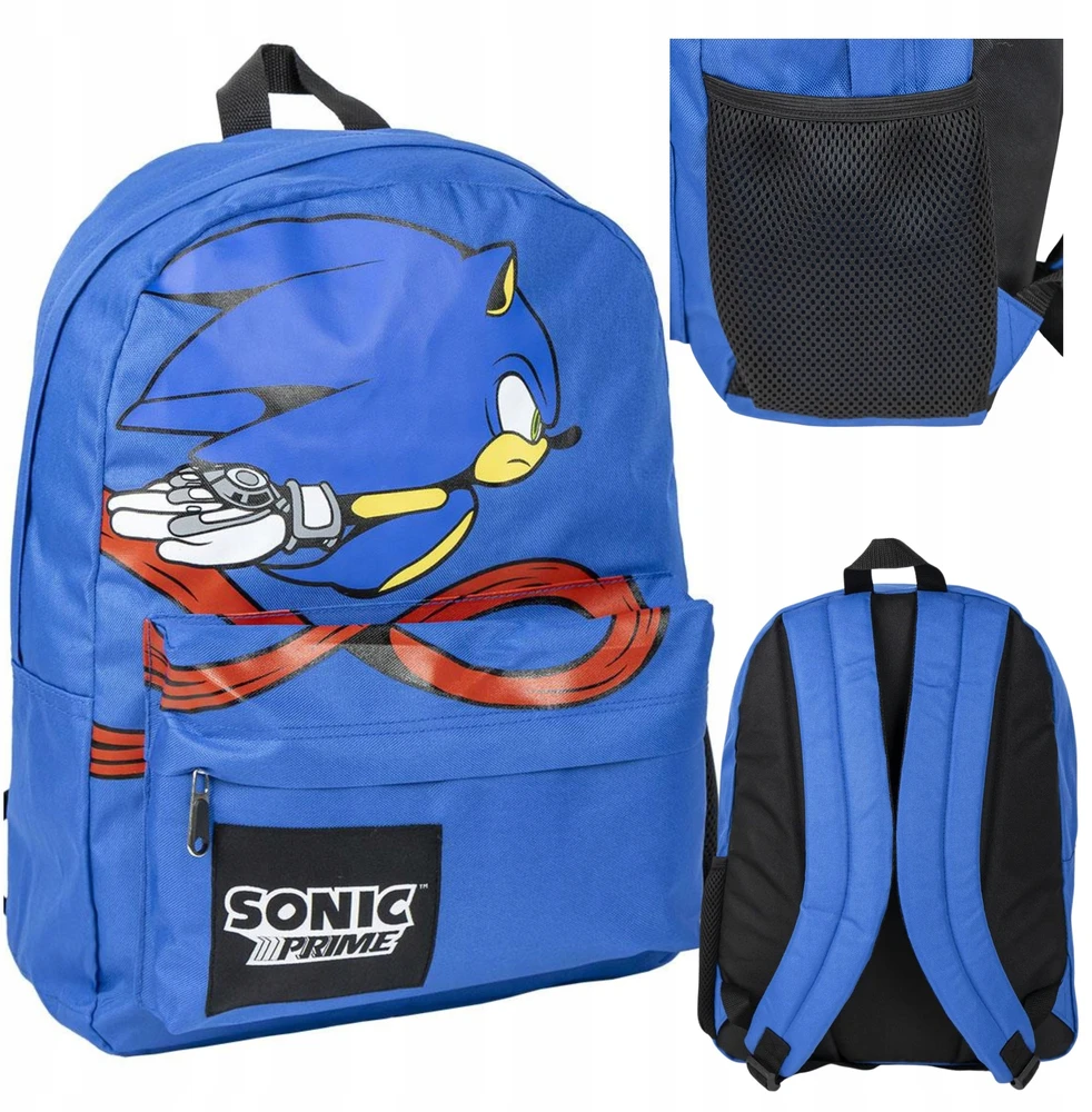 Mokyklinis krepšys Sonic Mėlyna