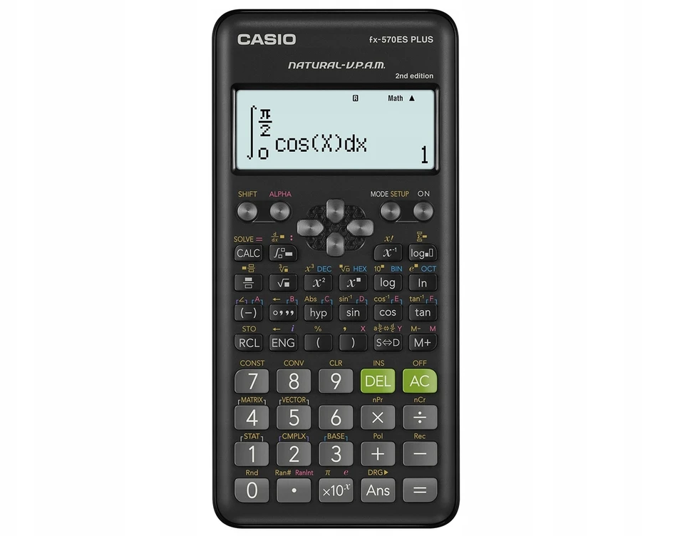 Mokyklinis skaičiuotuvas Casio Fx 570 Es Plus