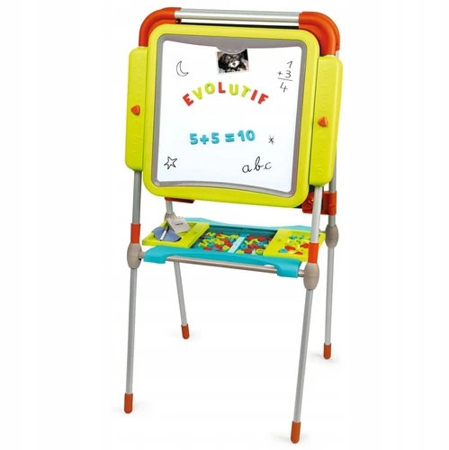Smoby dvigubos kreidos magnetinė plokštė 80 AKC.