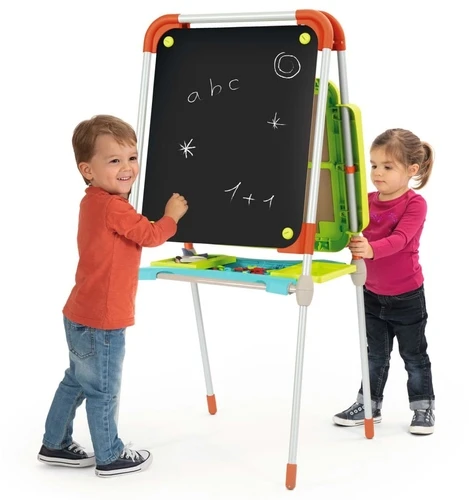 Smoby dvigubos kreidos magnetinė plokštė 80 AKC.