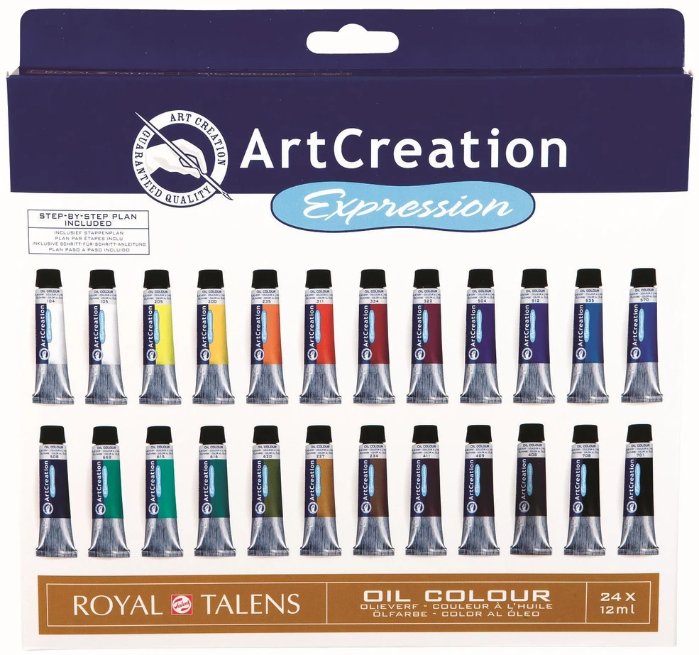 Daler Rowney Pilnas dailininko rinkinys 163 vnt