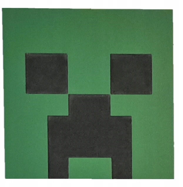 Moliland Lampka nocna Minecraft Creeper LED na baterie do pokoju dziecka