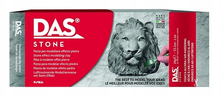 Modelinas Fila Das 1kg, pilkos spalvos