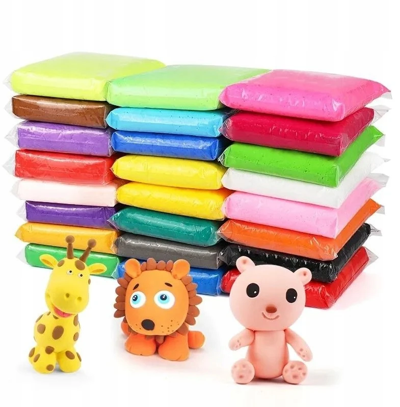 Bigtoys Molio putplastis 24 spalvų Sensory Play tešlos vaikams rinkinys