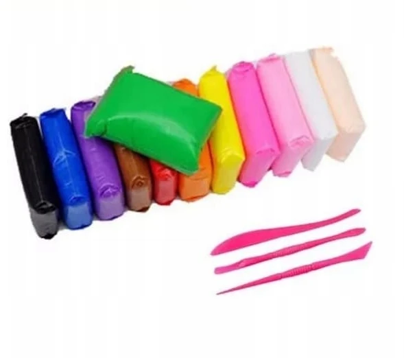 Bigtoys Molio putplastis 24 spalvų Sensory Play tešlos vaikams rinkinys