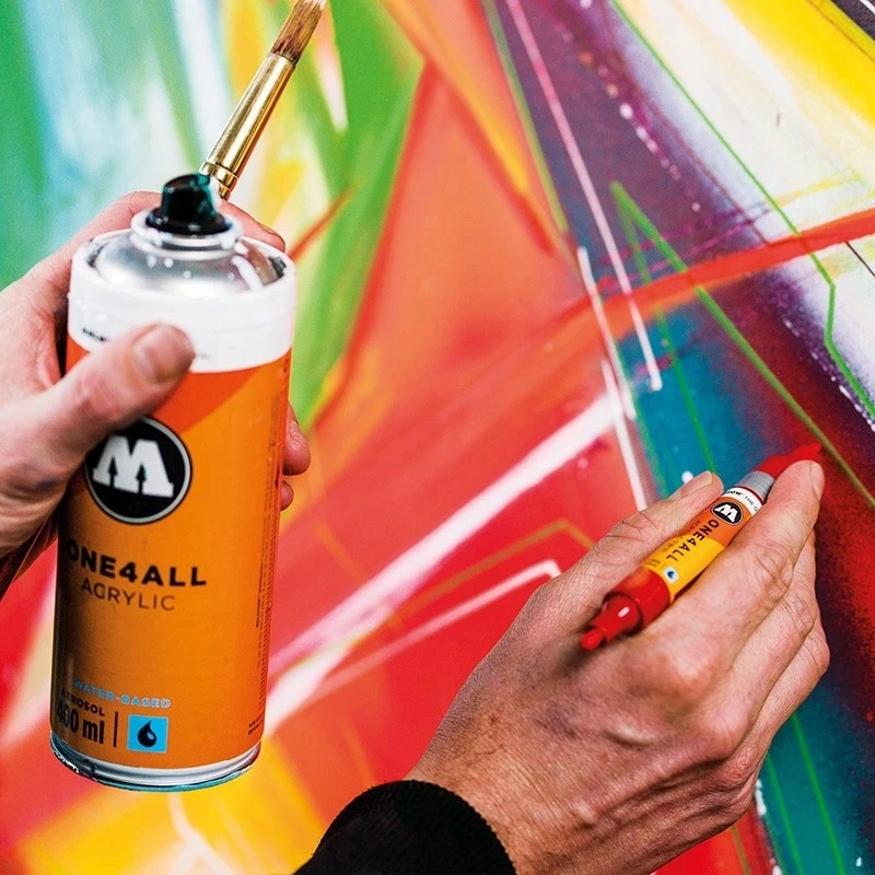 Molotow One4all 127hs Hot Set akriliniai markeriai, 6 vnt.