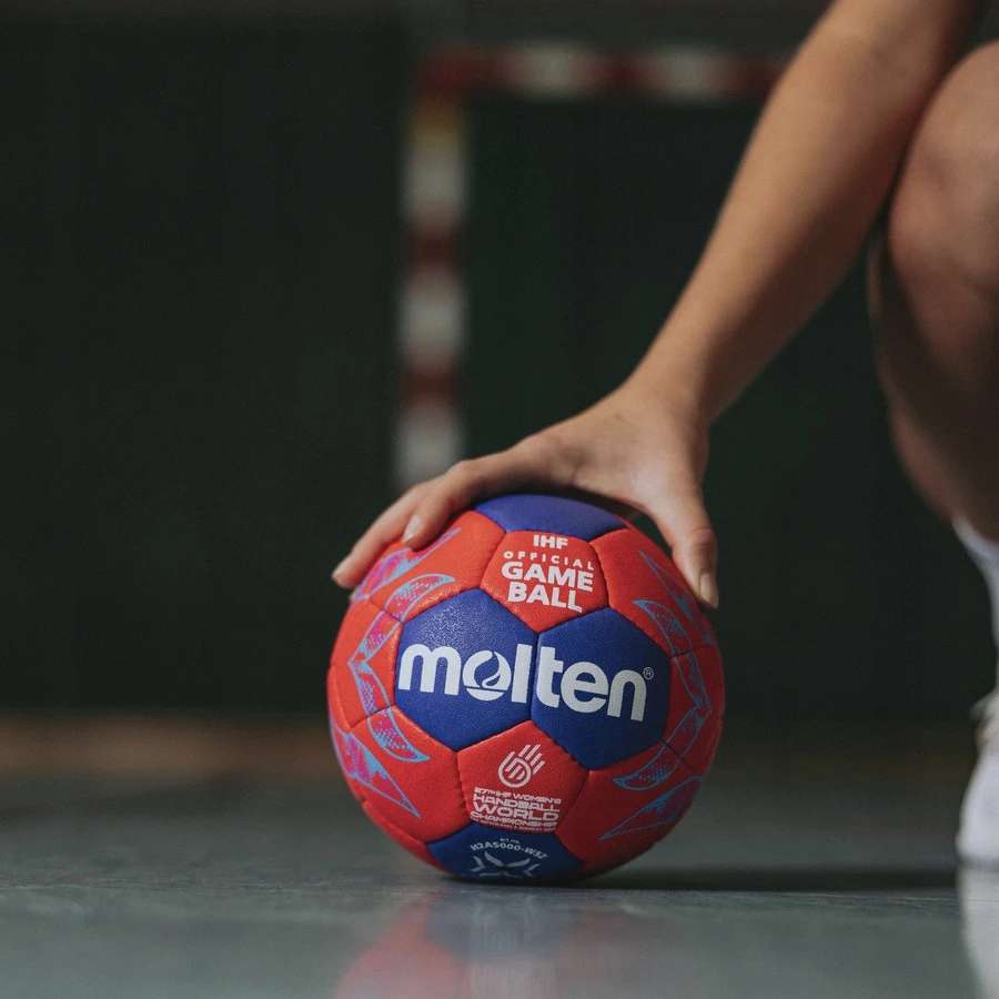 H2A5000-W5Z Molten 5000 IHF PRO 2025 m. Moterų pasaulio rankinio čempionato kamuolys Molten