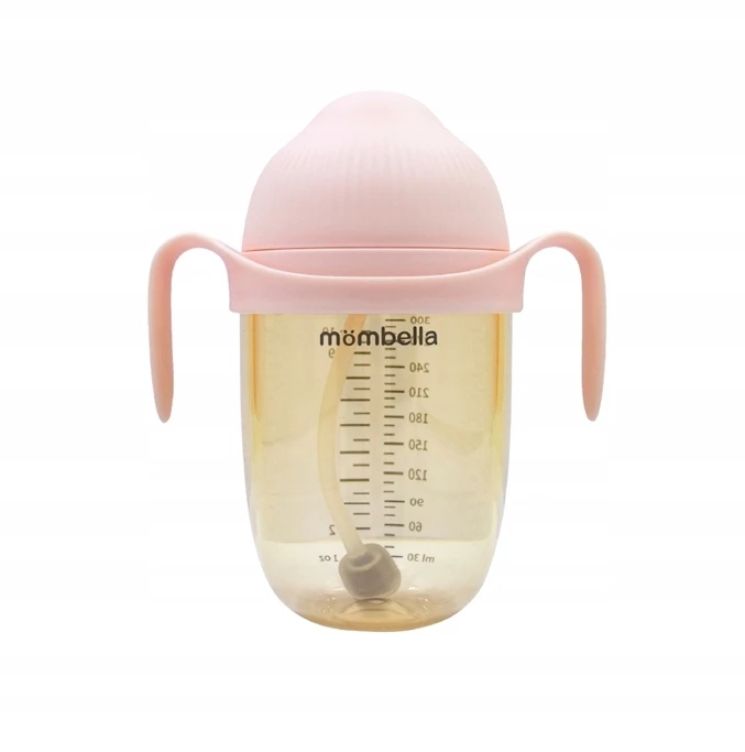 Mombella Anti-Colic Baby Bottle 9M Rose PPSU 300ml