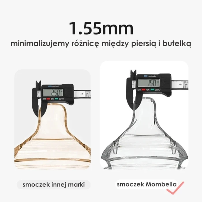 Mombella Anti-colic Baby Bottle Classic Old Roze 300 ml PPSU