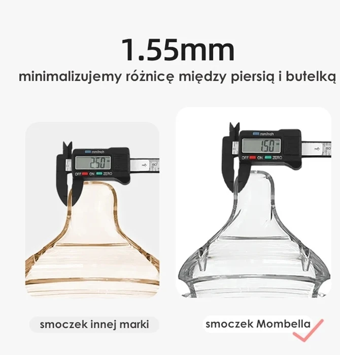 Mombella Anti-colic Baby Bottle Classic Ivory 180 ml PPSU