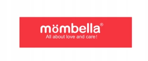 Mombella Teether rankena Monkey Toy mėlyna