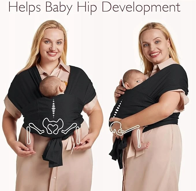 Momcozy įvynioklis kūdikiui, kvėpuojantis, reguliuojamas oro tinklelis