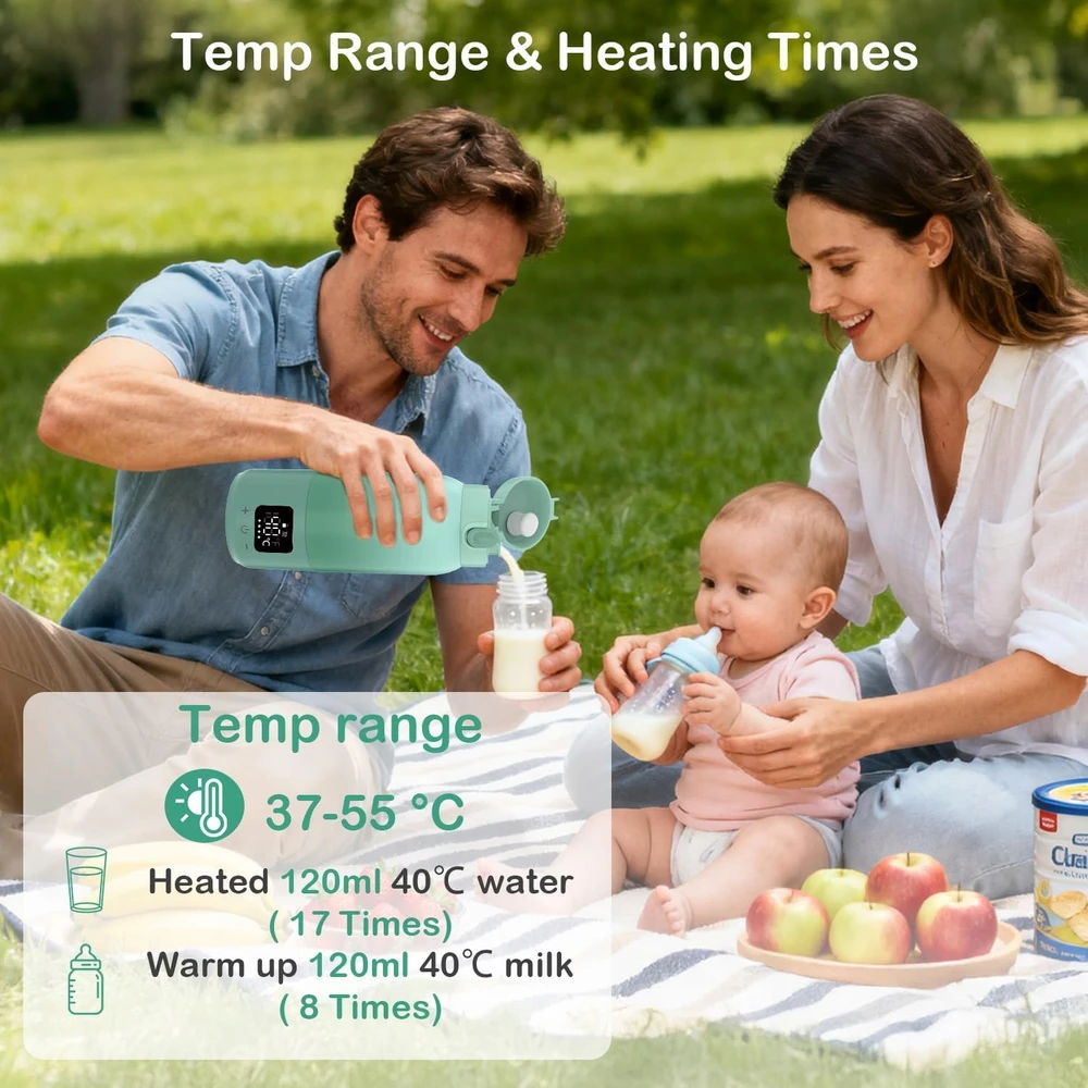 Momcozy Yansoo Bottle Milk Warmer greitas LCD ekranas
